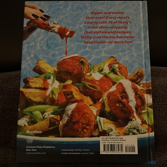 “Tasty: Over the Top” cookbook. Excellent condition. - Picture 2 of 5